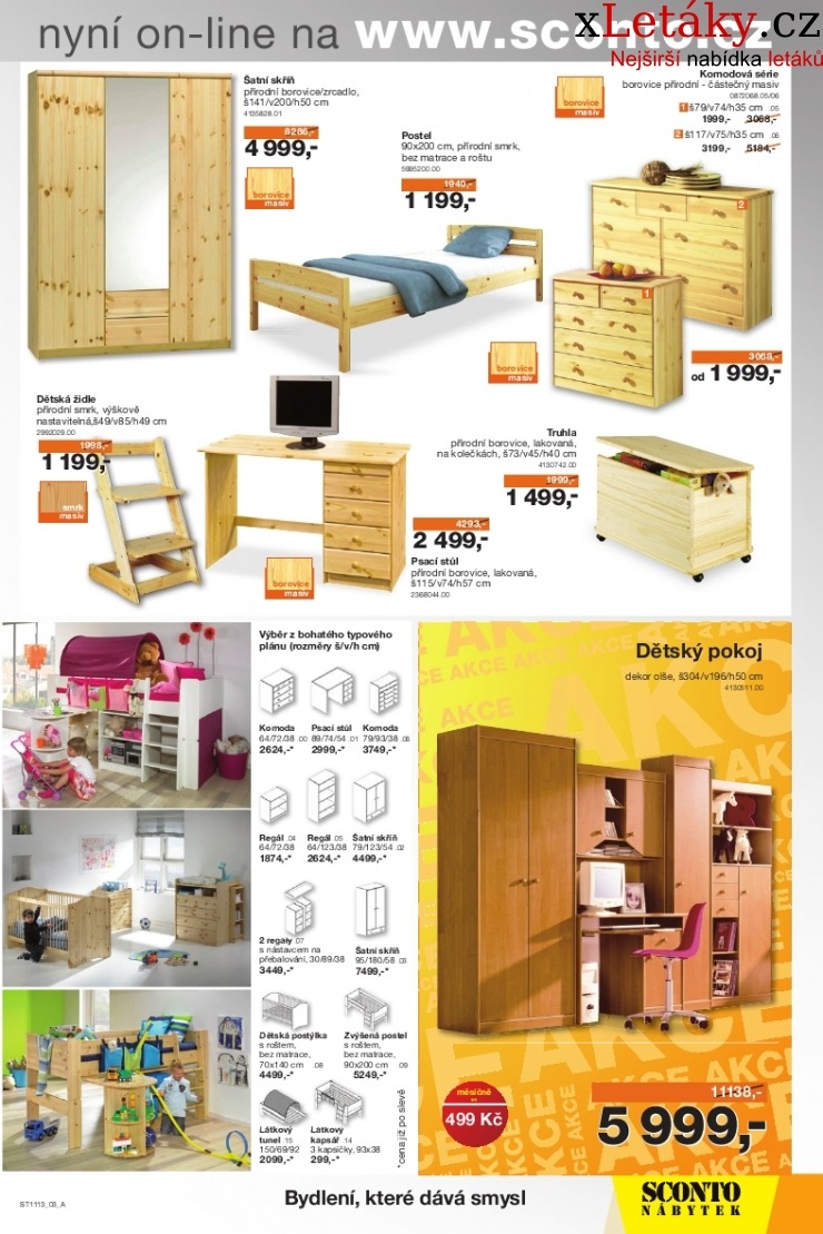 leták Sconto nábytek leták strana 1 leták Sconto nábytek leták strana 1