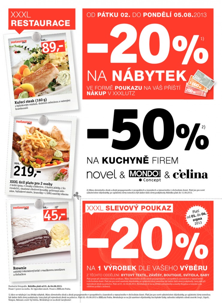 leták XXXLutz Aktuální prospekt od 15.7.2013 strana 1 leták XXXLutz Aktuální prospekt od 15.7.2013 strana 1