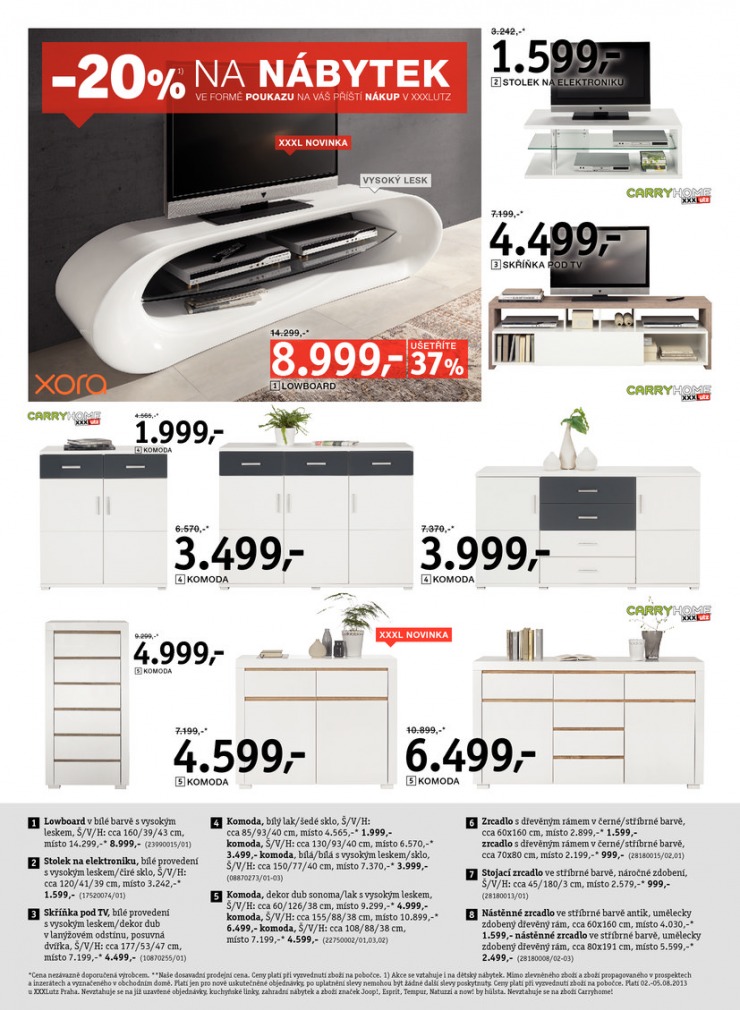 let�k XXXLutz Aktu�ln� prospekt od 15.7.2013 strana 1