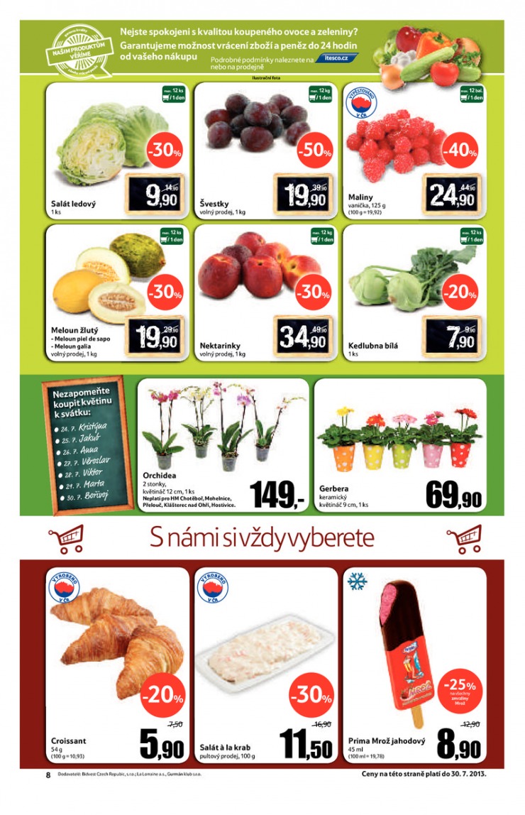leták Tesco malé hypermarkety od 24.7.2013 strana 1 leták Tesco malé hypermarkety od 24.7.2013 strana 1