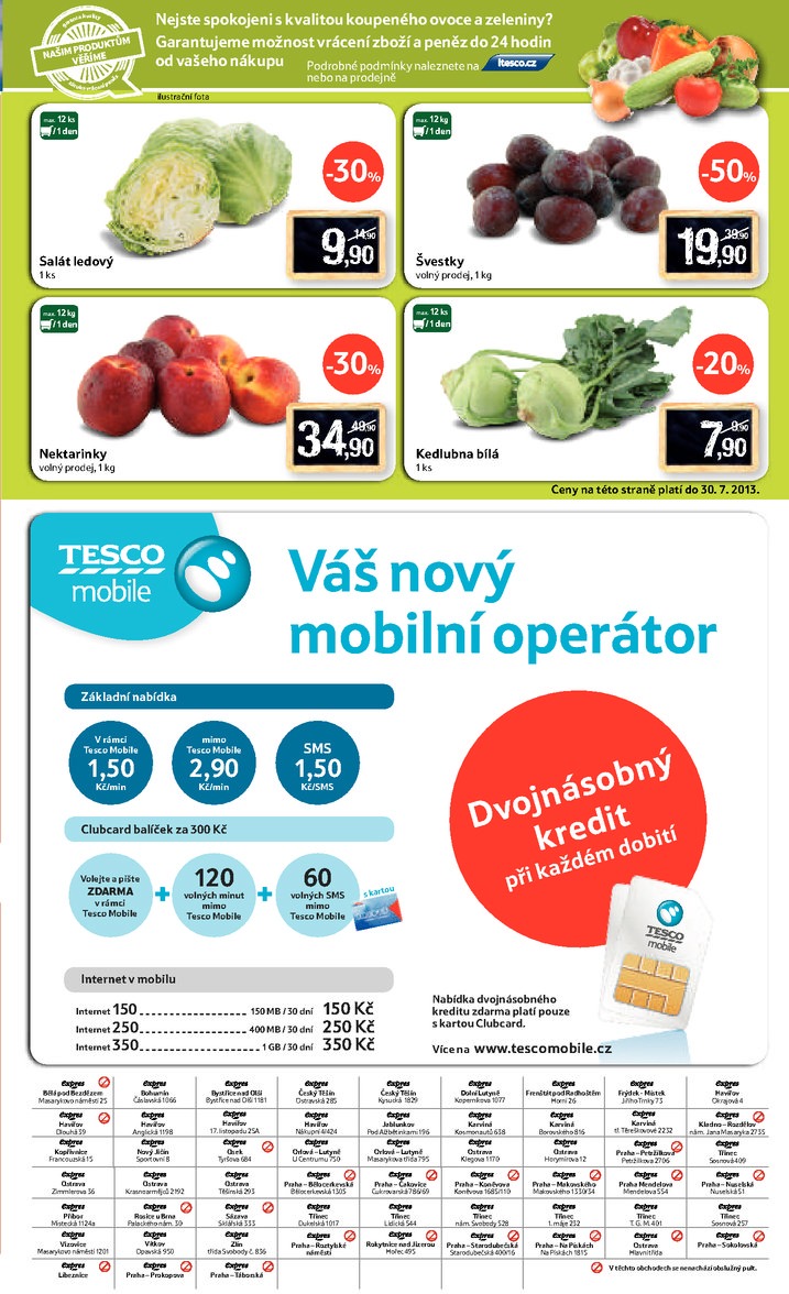 leták Tesco Expres obchody od 24.7.2013 strana 1 leták Tesco Expres obchody od 24.7.2013 strana 1