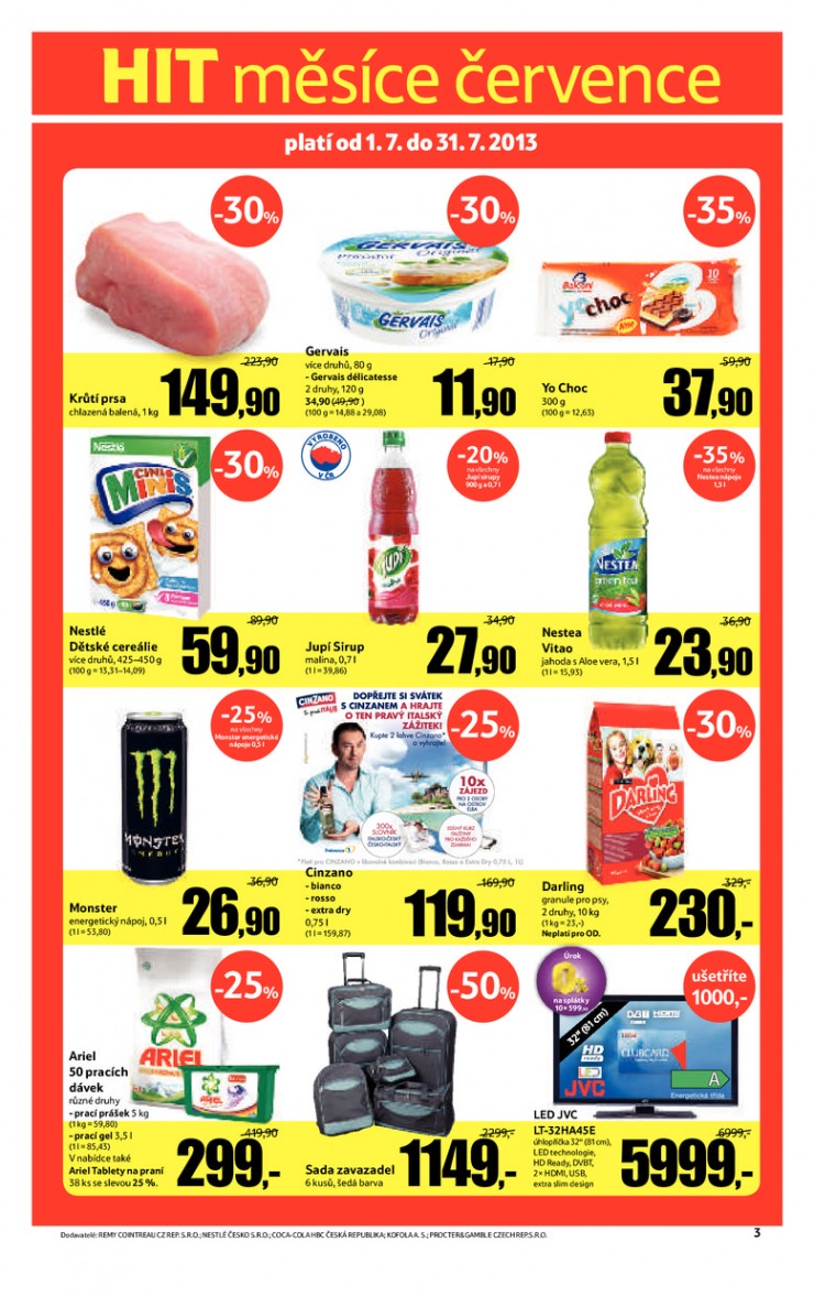 leták Tesco velké hypermarkety od 24.7.2013 strana 1 leták Tesco velké hypermarkety od 24.7.2013 strana 1
