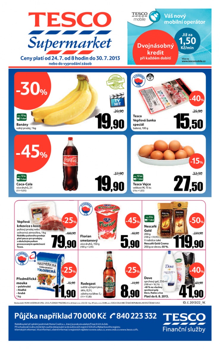 letk Tesco supermarkety od 24.7.2013 strana 1
