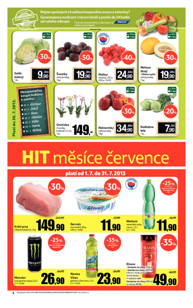 leták Tesco supermarkety od 24.7.2013 strana 1 leták Tesco supermarkety od 24.7.2013 strana 1