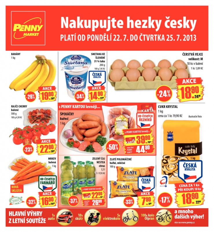 leták Penny Aktuální nabídka od 22.7.2013 strana 1 leták Penny Aktuální nabídka od 22.7.2013 strana 1