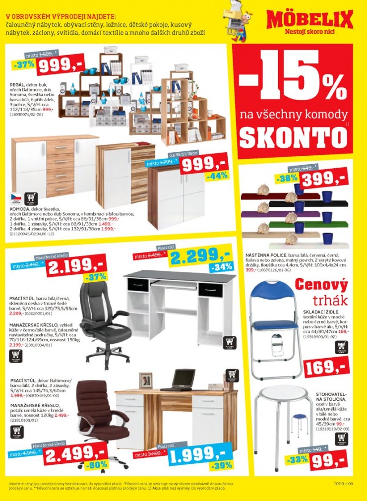 leták Mobelix Aktuální prospekt od 22.7.2013 strana 1 leták Mobelix Aktuální prospekt od 22.7.2013 strana 1