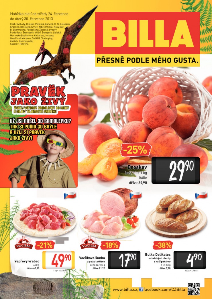 letk Billa speciln od 24.7.2013 strana 1