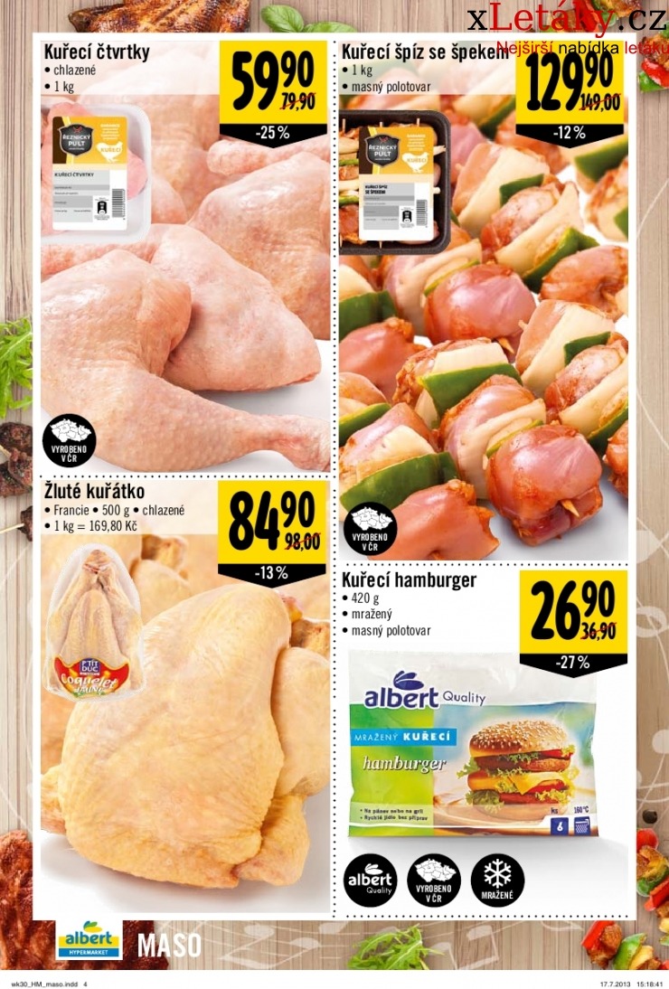 leták Albert Hypermarket akční leták  strana 1 leták Albert Hypermarket akční leták strana 1