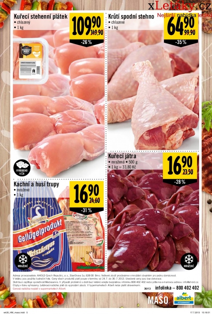 leták Albert Hypermarket akční leták  strana 1 leták Albert Hypermarket akční leták strana 1