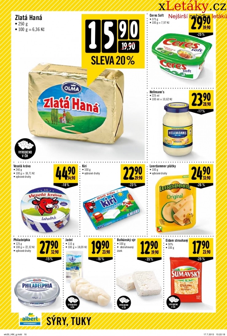leták Albert Hypermarket akční leták  strana 1 leták Albert Hypermarket akční leták strana 1