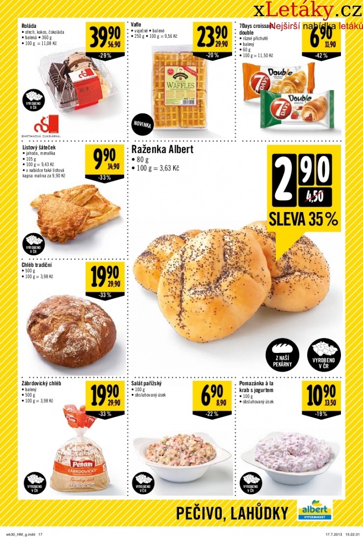 leták Albert Hypermarket akční leták  strana 1 leták Albert Hypermarket akční leták strana 1
