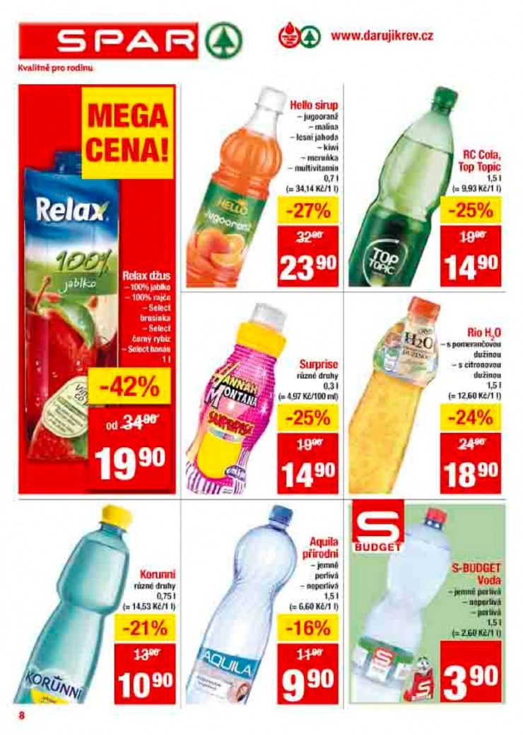 letk Interspar nabdka Spar od 24.7.2013 strana 1