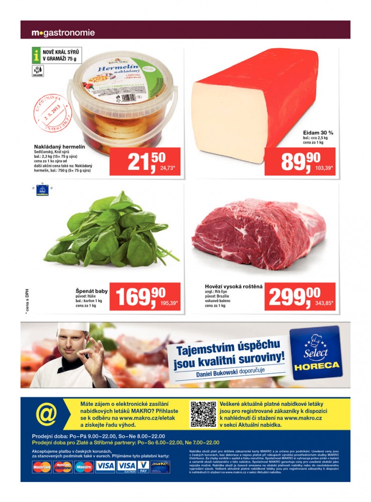 leták Makro Čerstvé potraviny od 31.7.2013 strana 1 leták Makro Čerstvé potraviny od 31.7.2013 strana 1