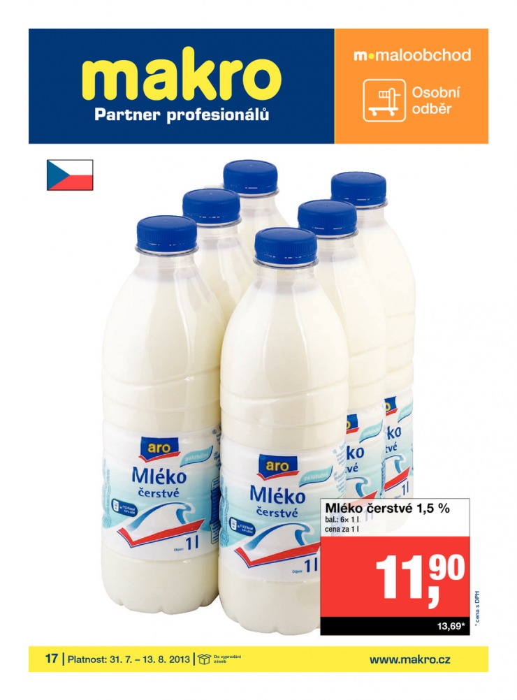 letk Makro Maloobchod od 31.7.2013 strana 1
