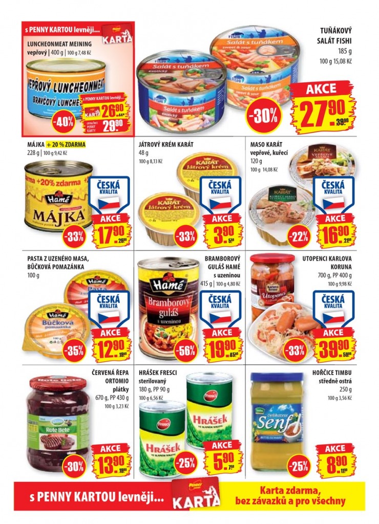 let�k Penny Aktu�ln� nab�dka od 29.7.2013 strana 1