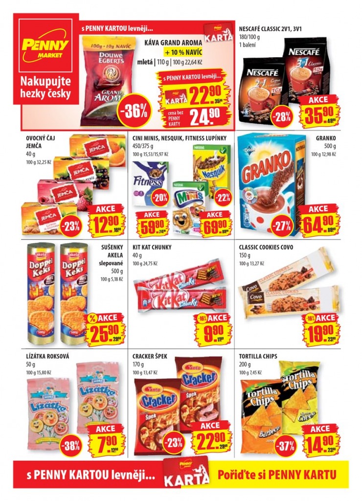 leták Penny Aktuální nabídka od 29.7.2013 strana 1 leták Penny Aktuální nabídka od 29.7.2013 strana 1