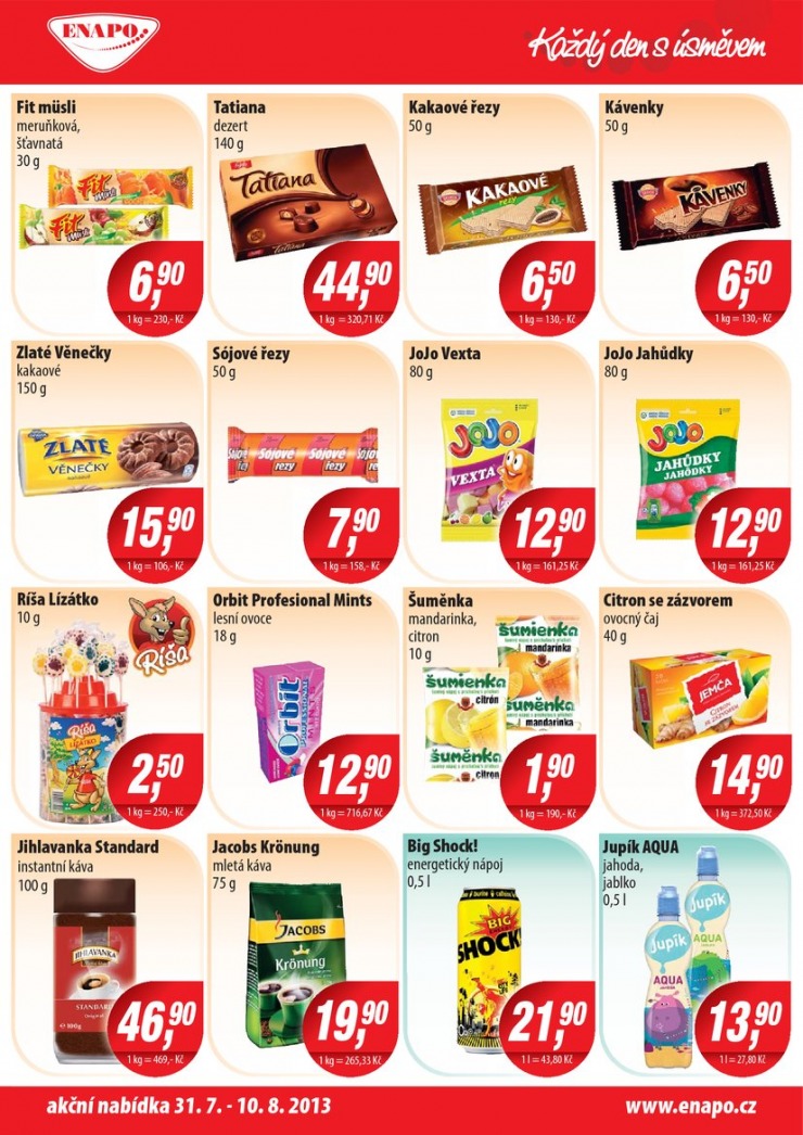 let�k Enapo Ak�n� let�k od 31.7.2013 strana 1