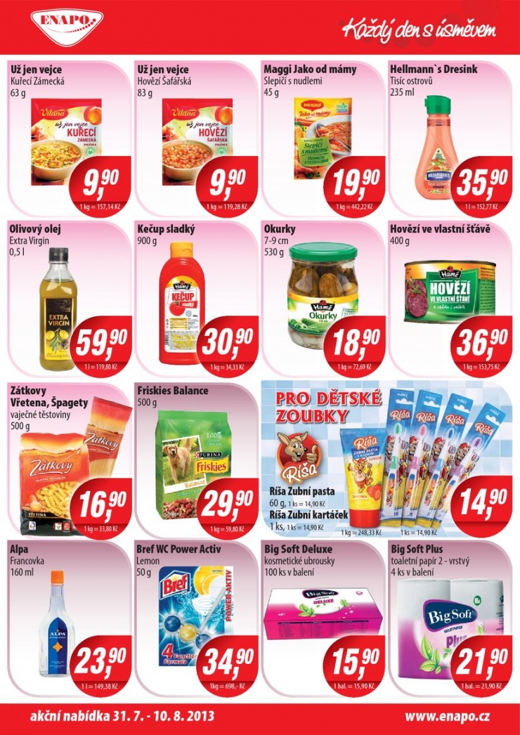 let�k Enapo Ak�n� let�k od 31.7.2013 strana 1