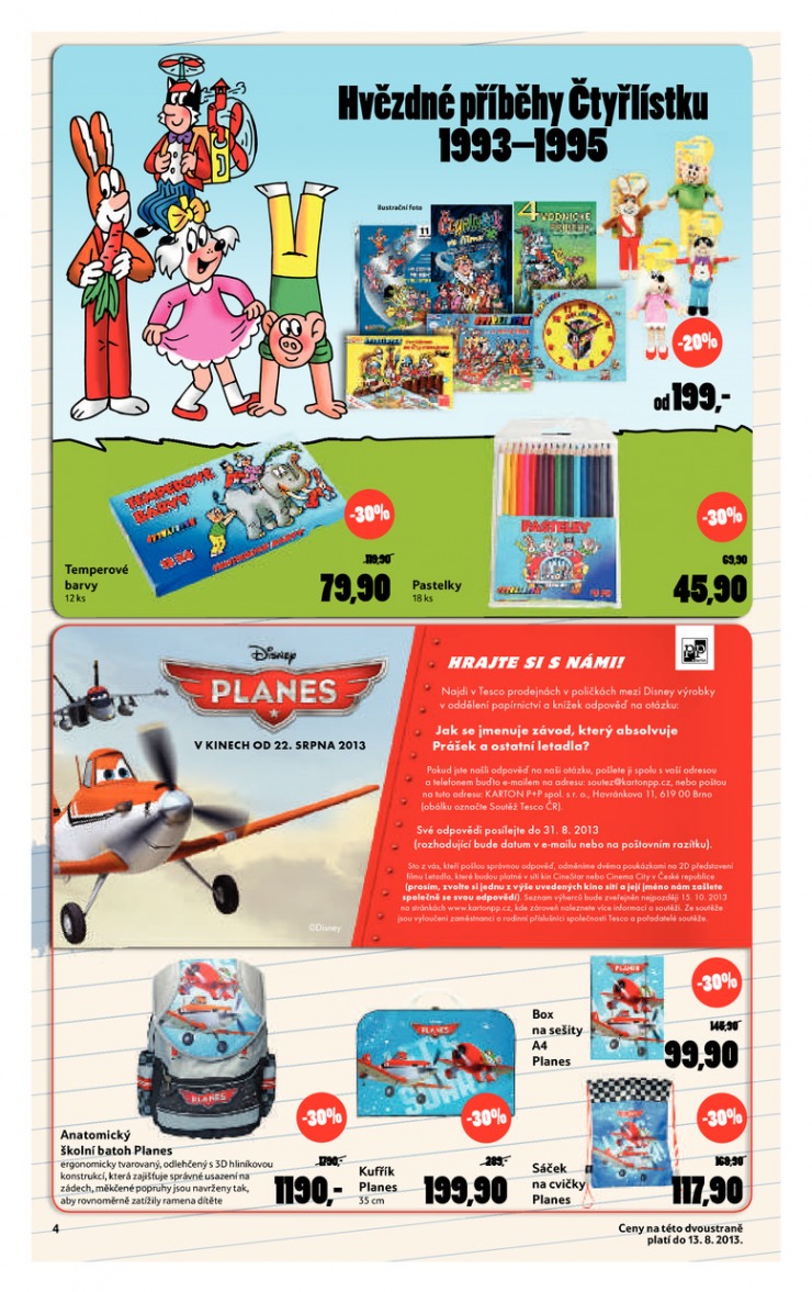 let�k Tesco Hur� do �koly velk� hypermarket od 31.7.2013 strana 1