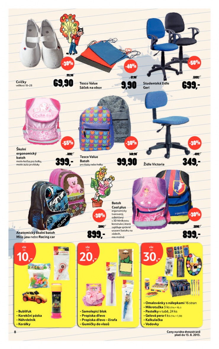 let�k Tesco Hur� do �koly velk� hypermarket od 31.7.2013 strana 1