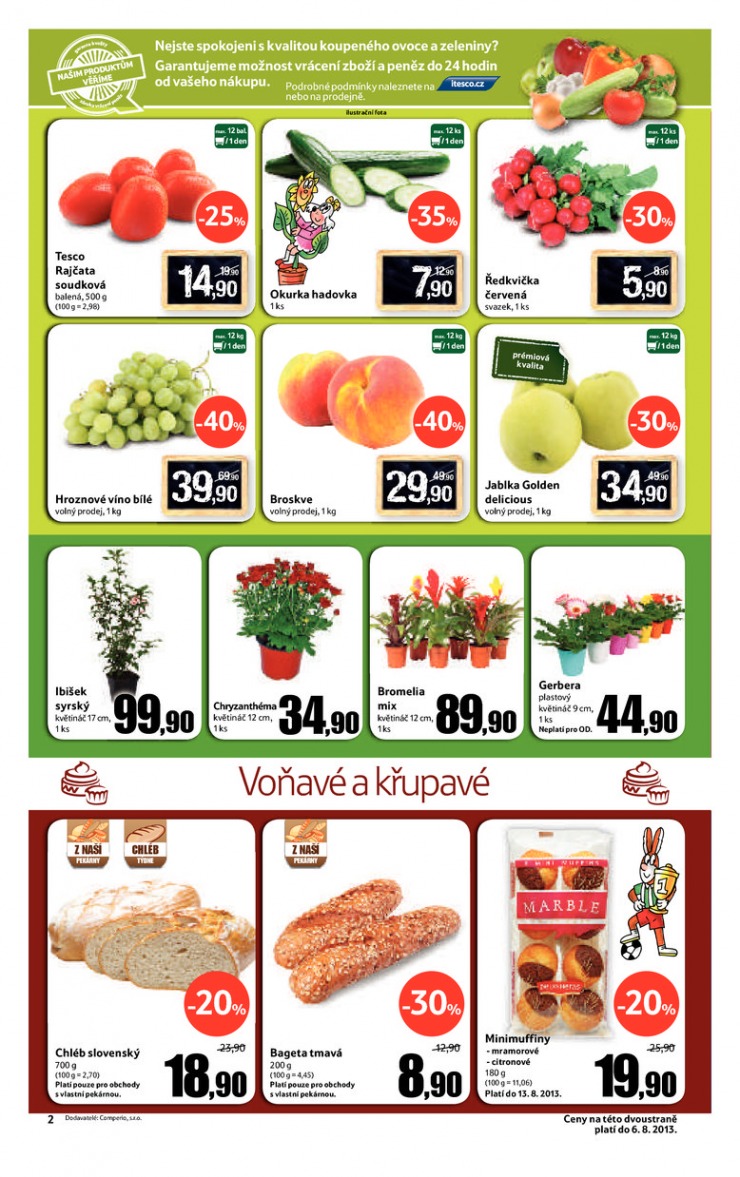 leták Tesco velké hypermarkety od 31.7.2013 strana 1 leták Tesco velké hypermarkety od 31.7.2013 strana 1