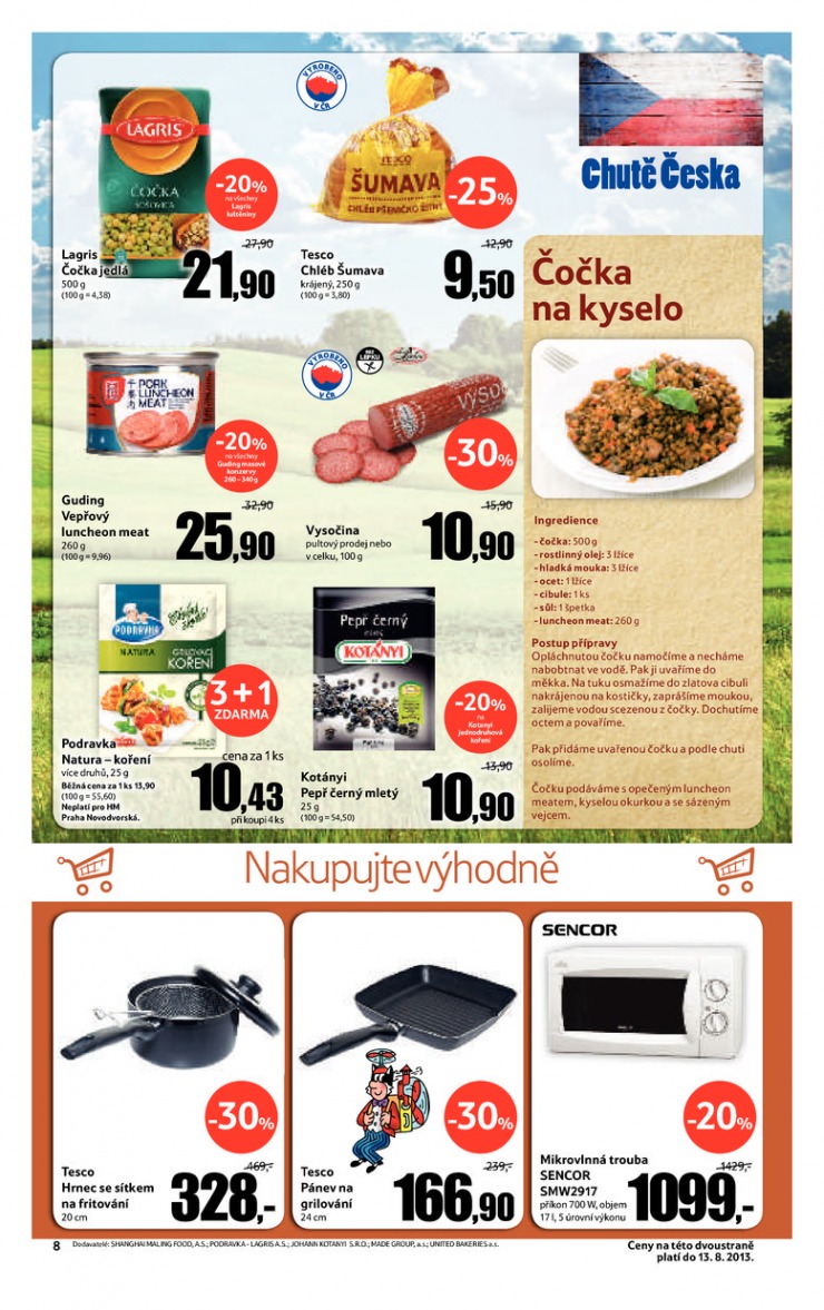 let�k Tesco velk� hypermarkety od 31.7.2013 strana 1