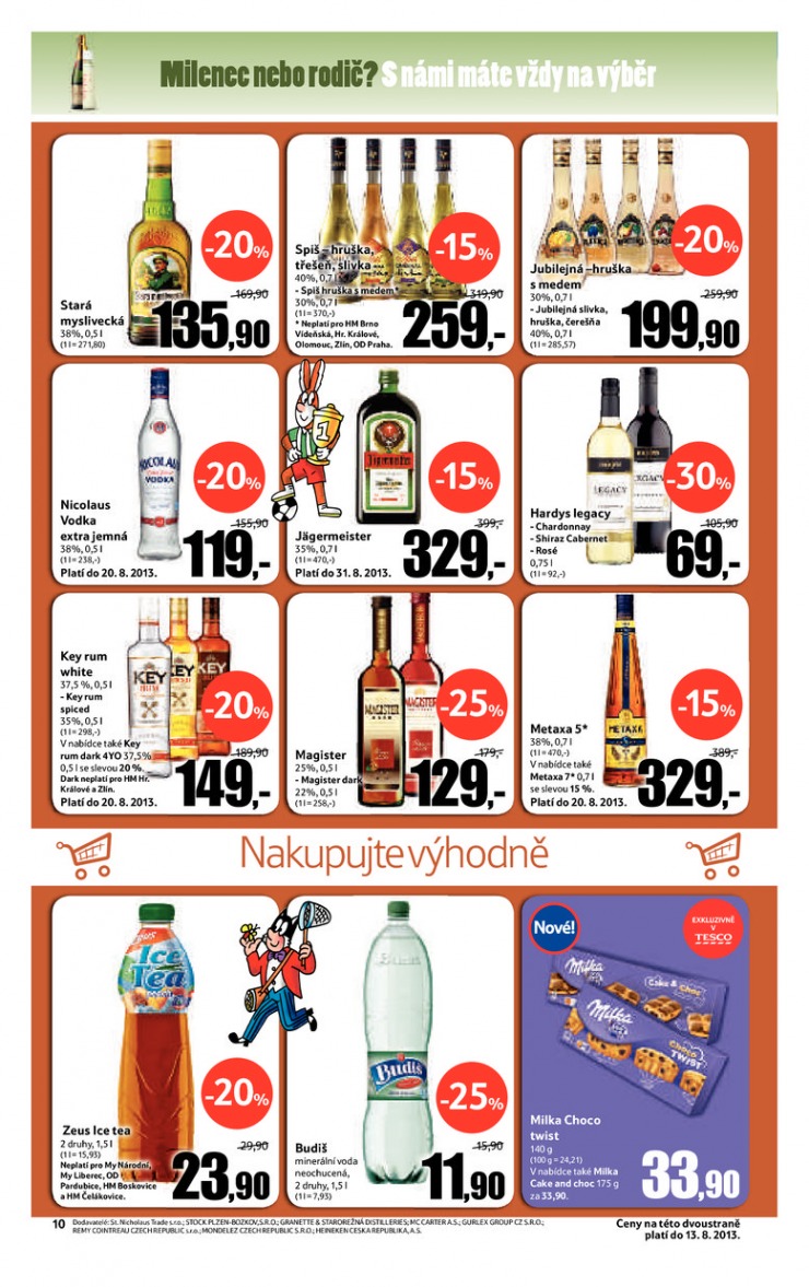 leták Tesco velké hypermarkety od 31.7.2013 strana 1 leták Tesco velké hypermarkety od 31.7.2013 strana 1