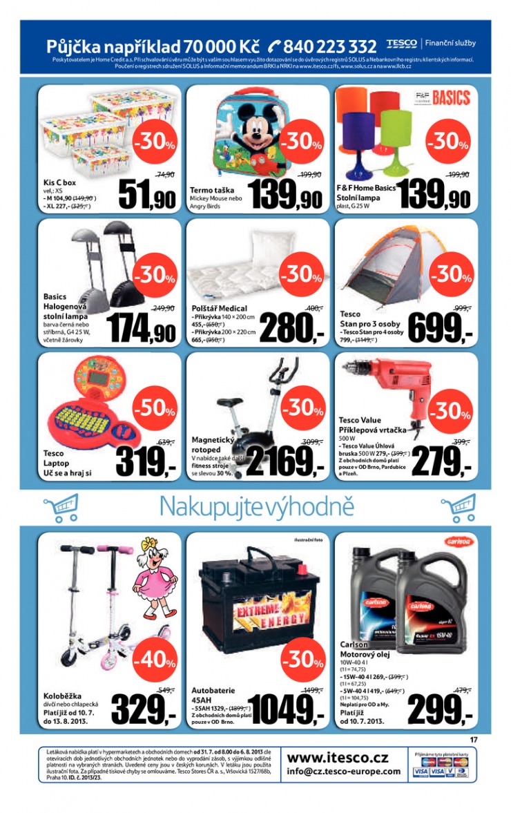 let�k Tesco velk� hypermarkety od 31.7.2013 strana 1