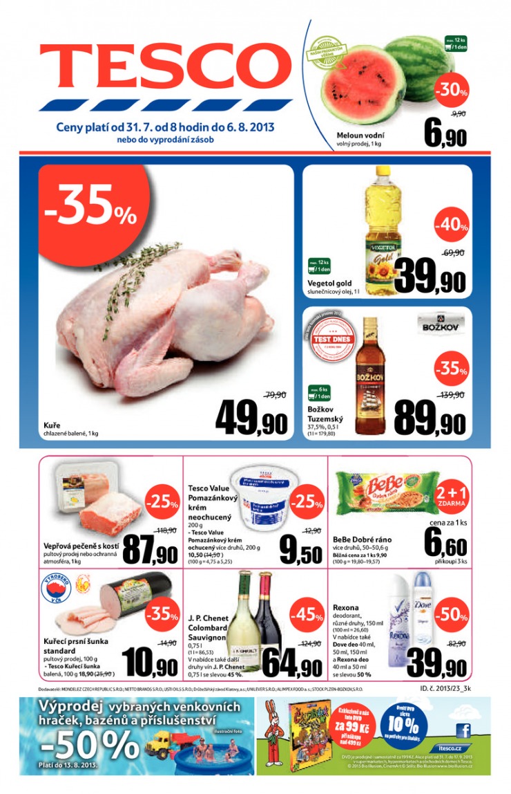 letk Tesco mal hypermarkety od 31.7.2013 strana 1