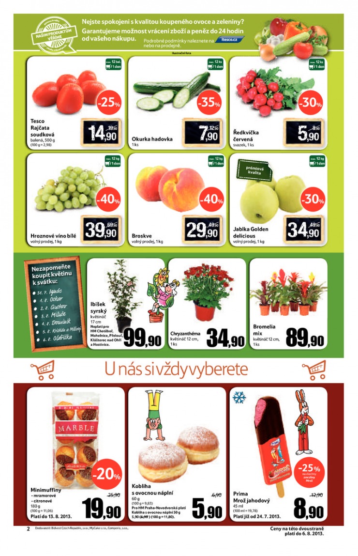 leták Tesco malé hypermarkety od 31.7.2013 strana 1 leták Tesco malé hypermarkety od 31.7.2013 strana 1