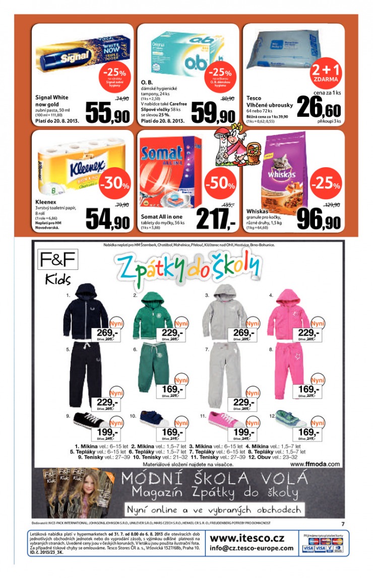 let�k Tesco mal� hypermarkety od 31.7.2013 strana 1