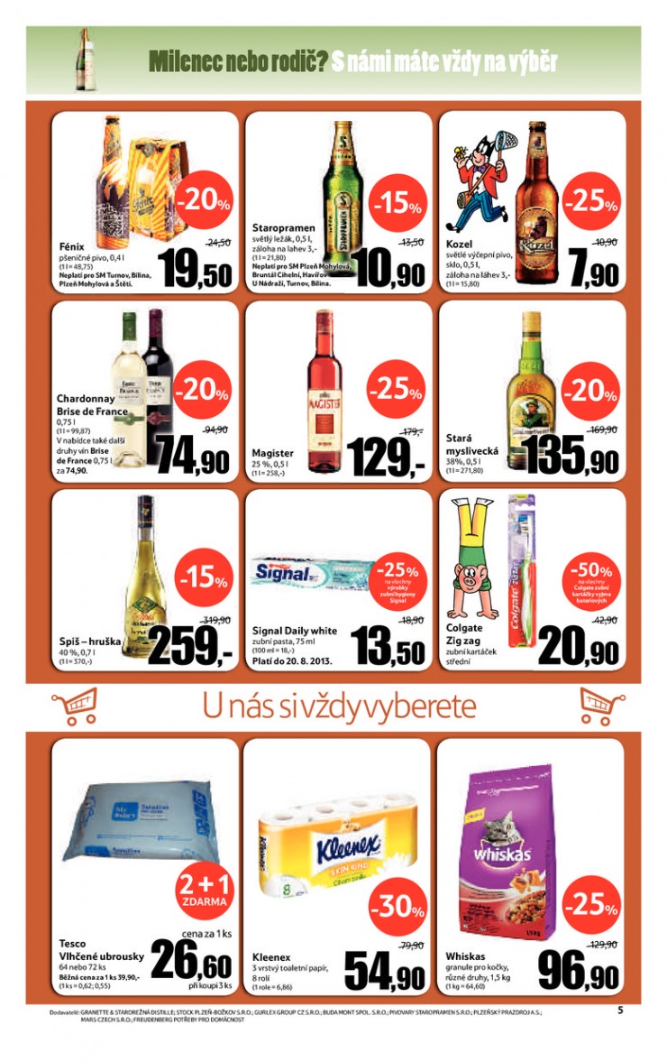 let�k Tesco supermarkety od 31.7.2013 strana 1