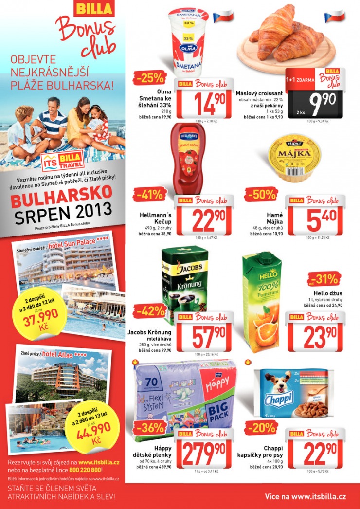 leták Billa velký od 31.7.2013 strana 1 leták Billa velký od 31.7.2013 strana 1