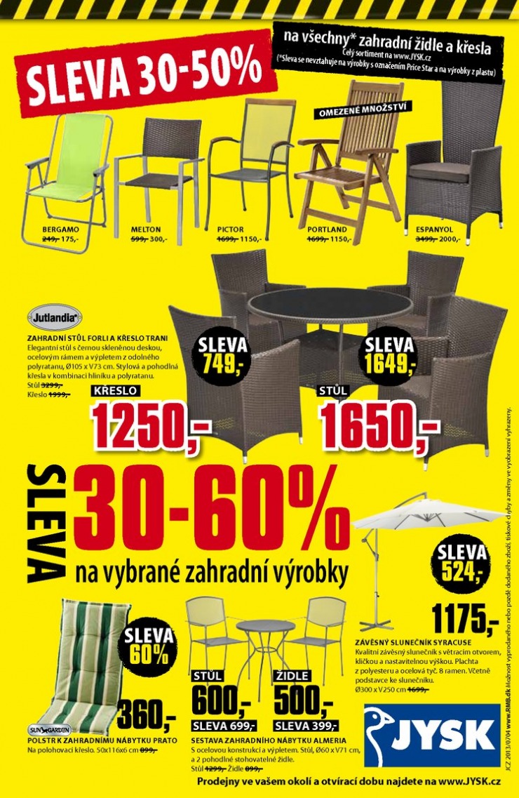 leták Jysk Nabídka týdne od 25.7.2013 strana 1 leták Jysk Nabídka týdne od 25.7.2013 strana 1