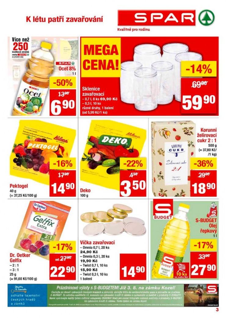leták Interspar nabídka Spar od 31.7.2013 strana 1 leták Interspar nabídka Spar od 31.7.2013 strana 1