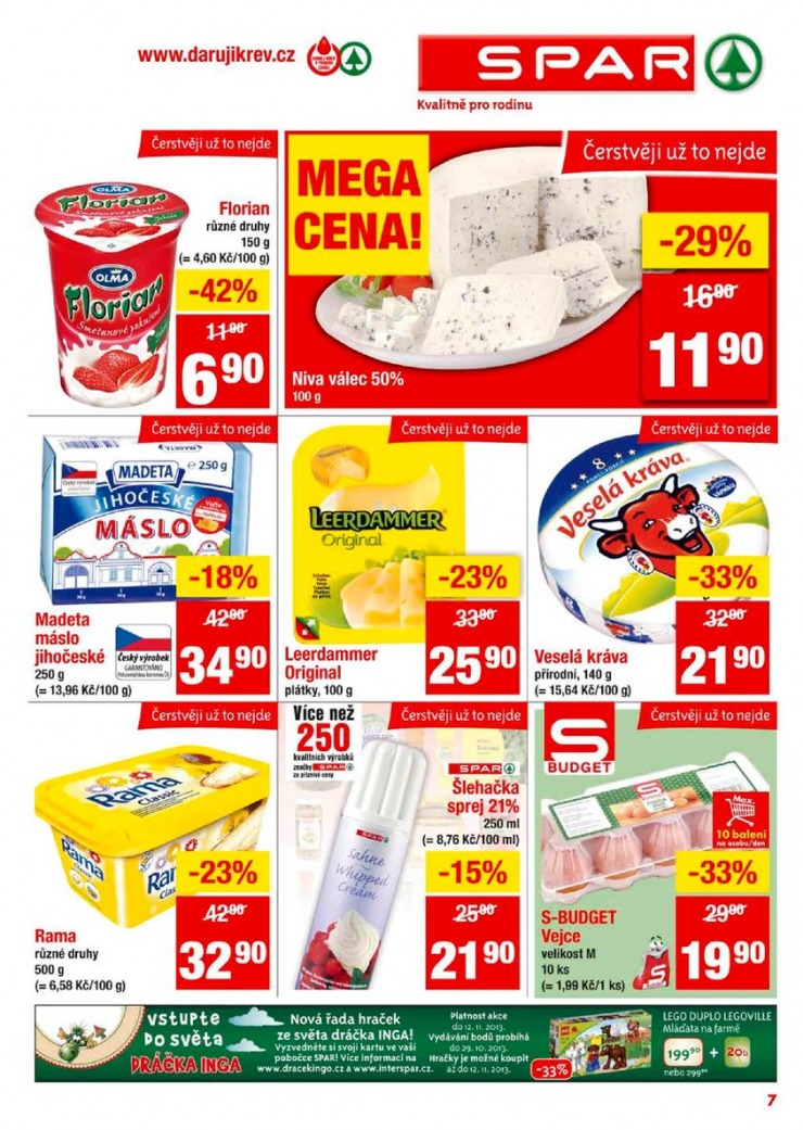 leták Interspar nabídka Spar od 31.7.2013 strana 1 leták Interspar nabídka Spar od 31.7.2013 strana 1