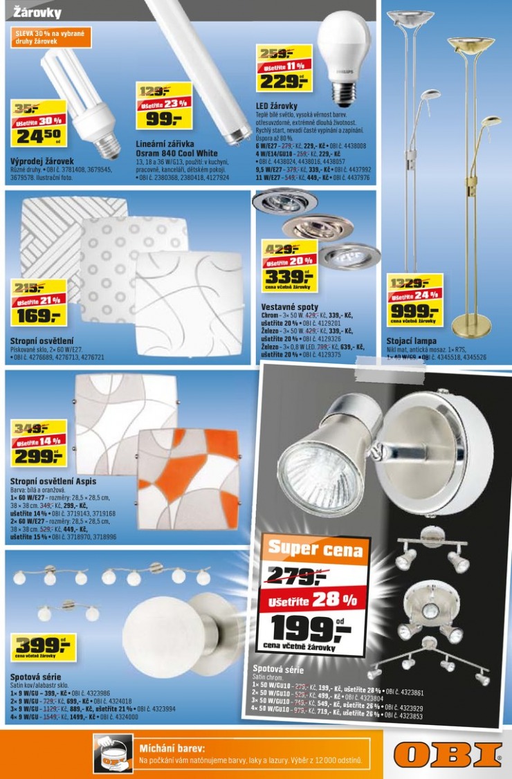 leták OBI Aktuální leták od 1.8.2013 strana 1 leták OBI Aktuální leták od 1.8.2013 strana 1