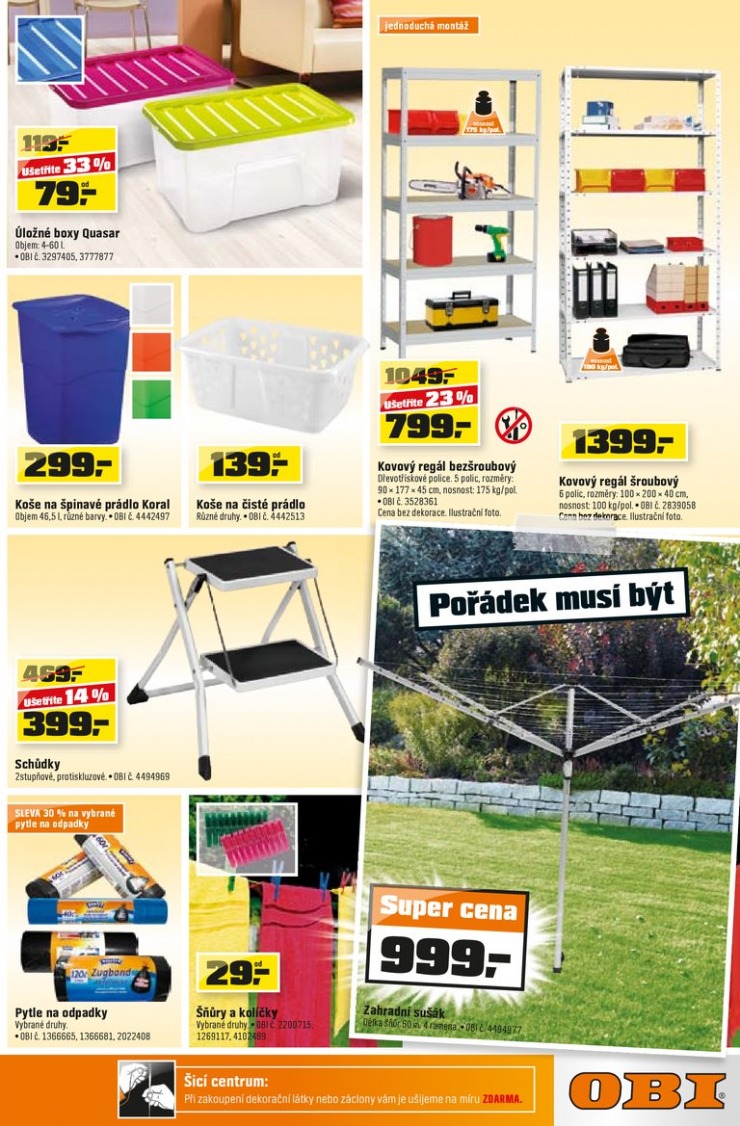 leták OBI Aktuální leták od 1.8.2013 strana 1 leták OBI Aktuální leták od 1.8.2013 strana 1