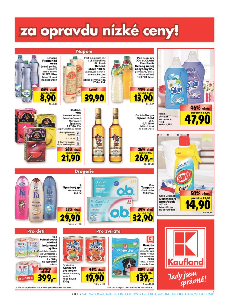leták Kaufland Aktuální nabídka od 1.8.2013 strana 1 leták Kaufland Aktuální nabídka od 1.8.2013 strana 1