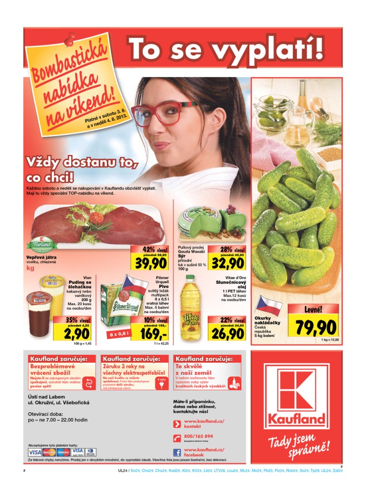 letk Kaufland Aktuln nabdka od 1.8.2013 strana 1