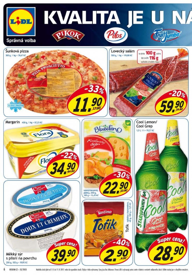 let�k Lidl Ak�n� nab�dka od 5.8.2013 strana 1