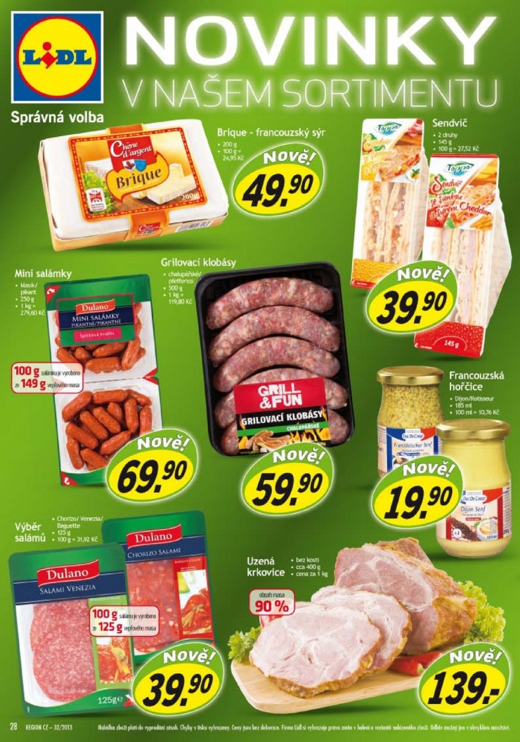 let�k Lidl Ak�n� nab�dka od 5.8.2013 strana 1