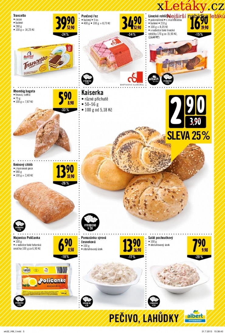 leták Albert Hypermarket akční leták strana 1 leták Albert Hypermarket akční leták strana 1