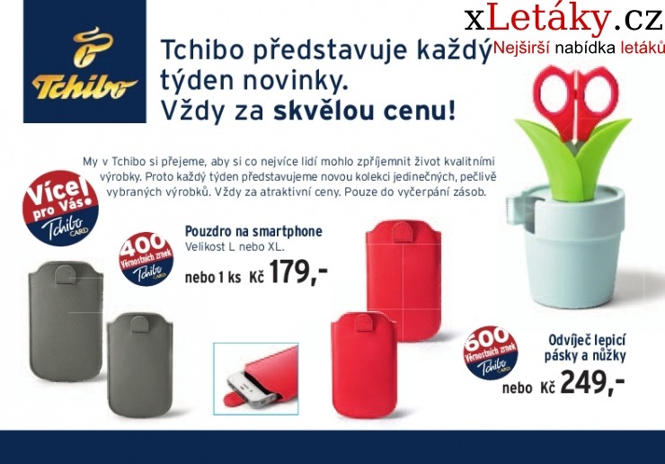 leták Tchibo leták strana 1 leták Tchibo leták strana 1