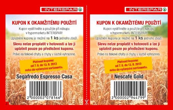 let�k Interspar kuponov� kn�ka od 7.8.2013 strana 1