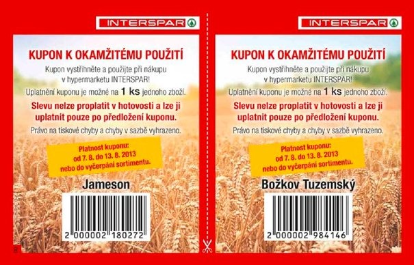 let�k Interspar kuponov� kn�ka od 7.8.2013 strana 1