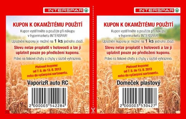 let�k Interspar kuponov� kn�ka od 7.8.2013 strana 1