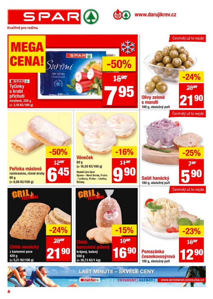 leták Interspar nabídka Spar od 7.8.2013 strana 1 leták Interspar nabídka Spar od 7.8.2013 strana 1