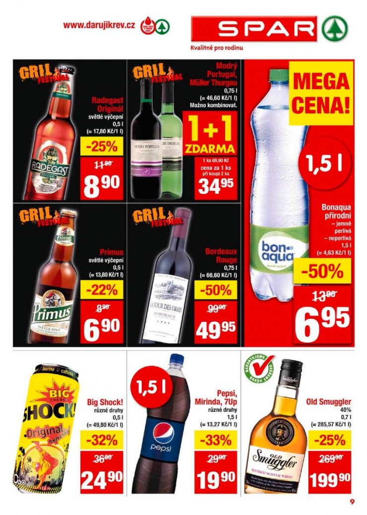leták Interspar nabídka Spar od 7.8.2013 strana 1 leták Interspar nabídka Spar od 7.8.2013 strana 1