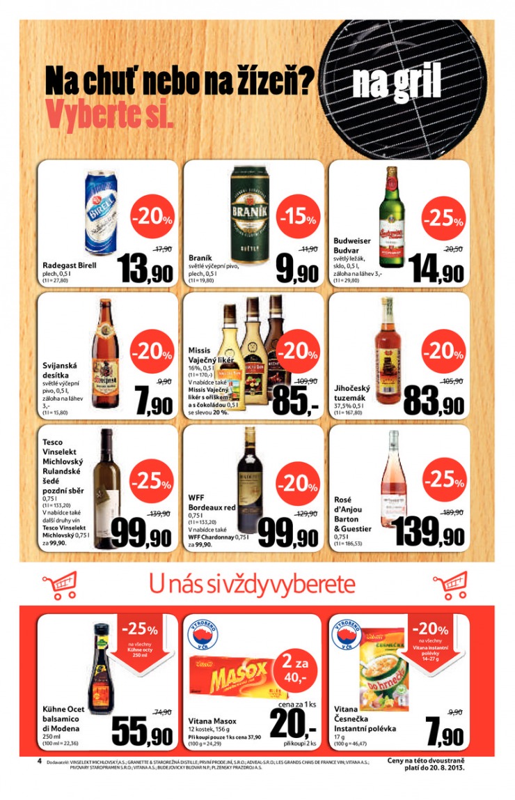 leták Tesco malé hypermarkety od 7.8.2013 strana 1 leták Tesco malé hypermarkety od 7.8.2013 strana 1